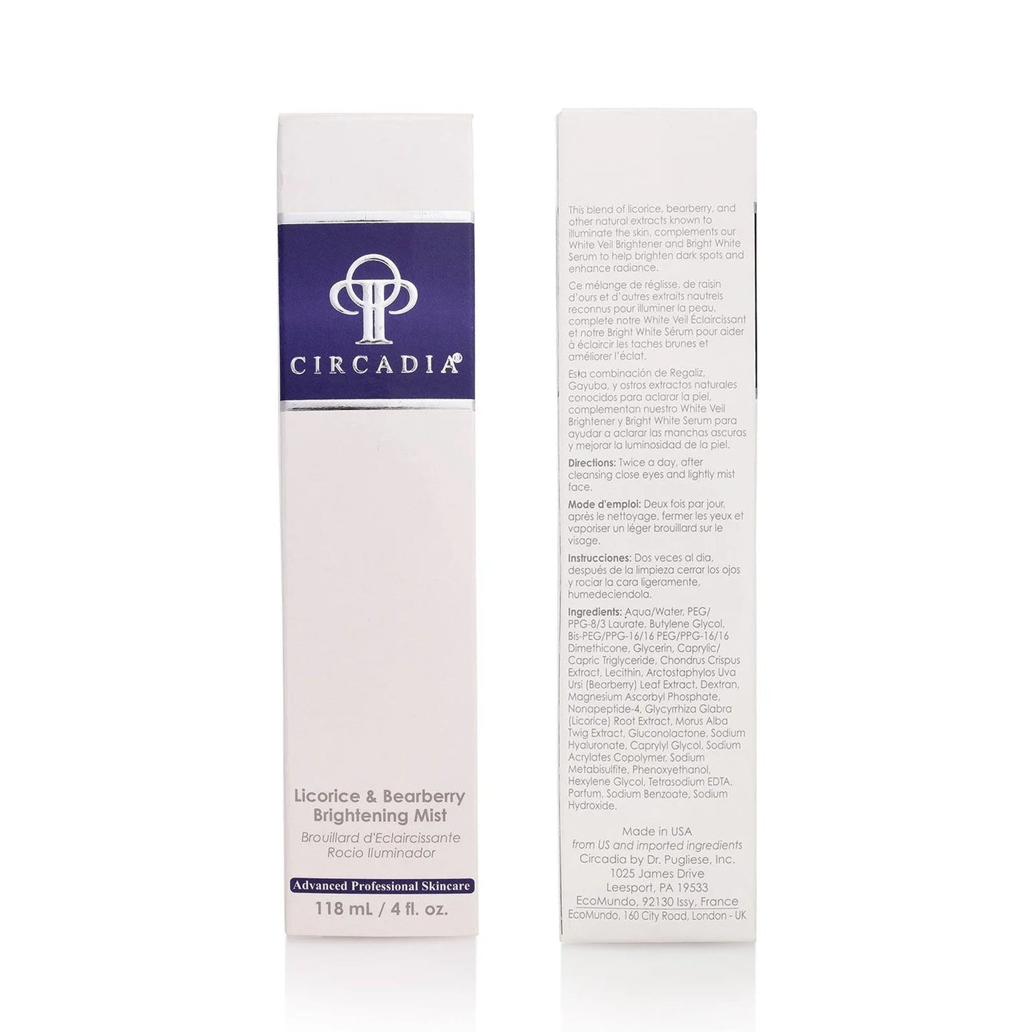 Licorice and Bearberry Brightening Mist